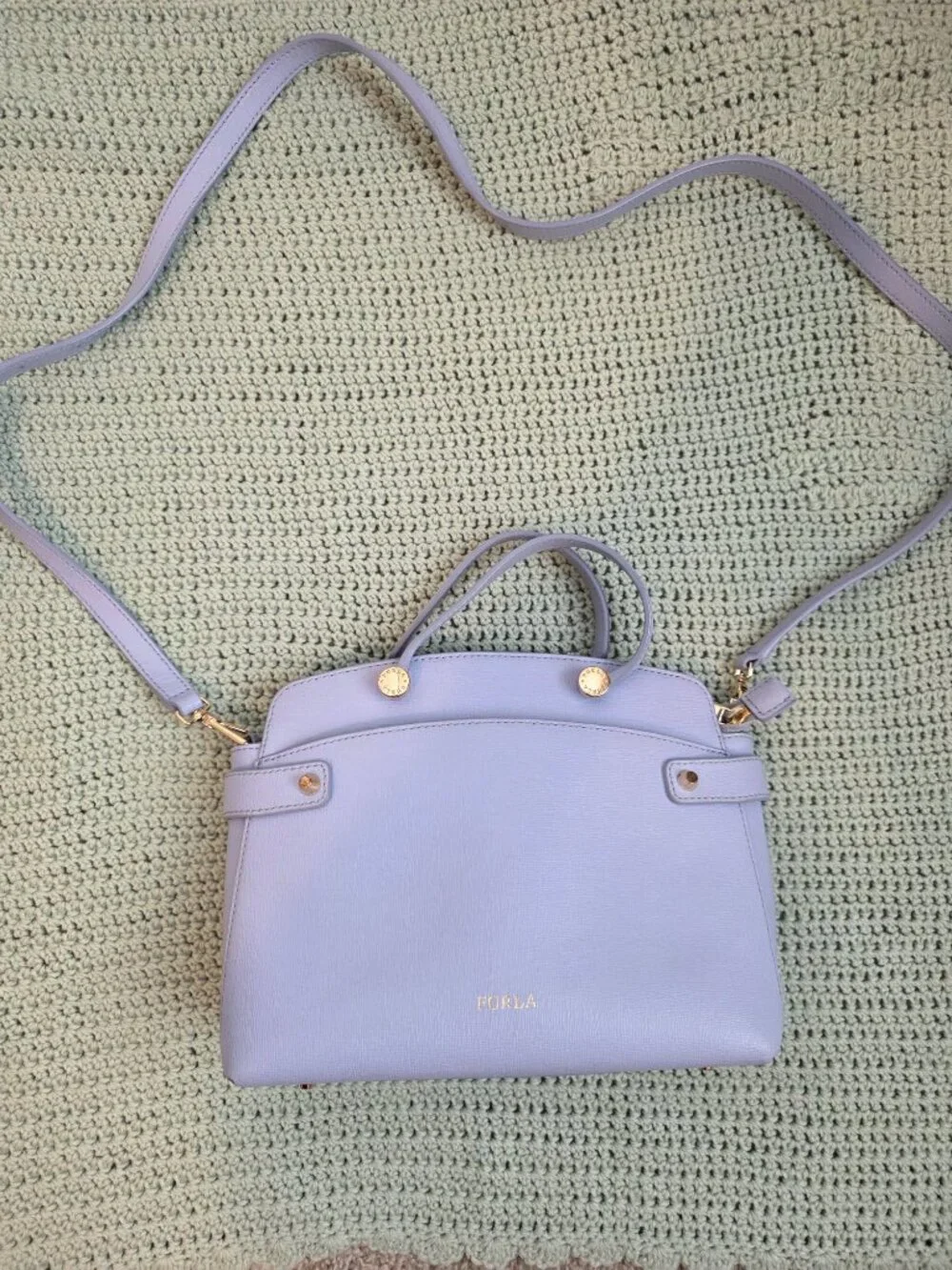 Furla Agata Bag Light Blue